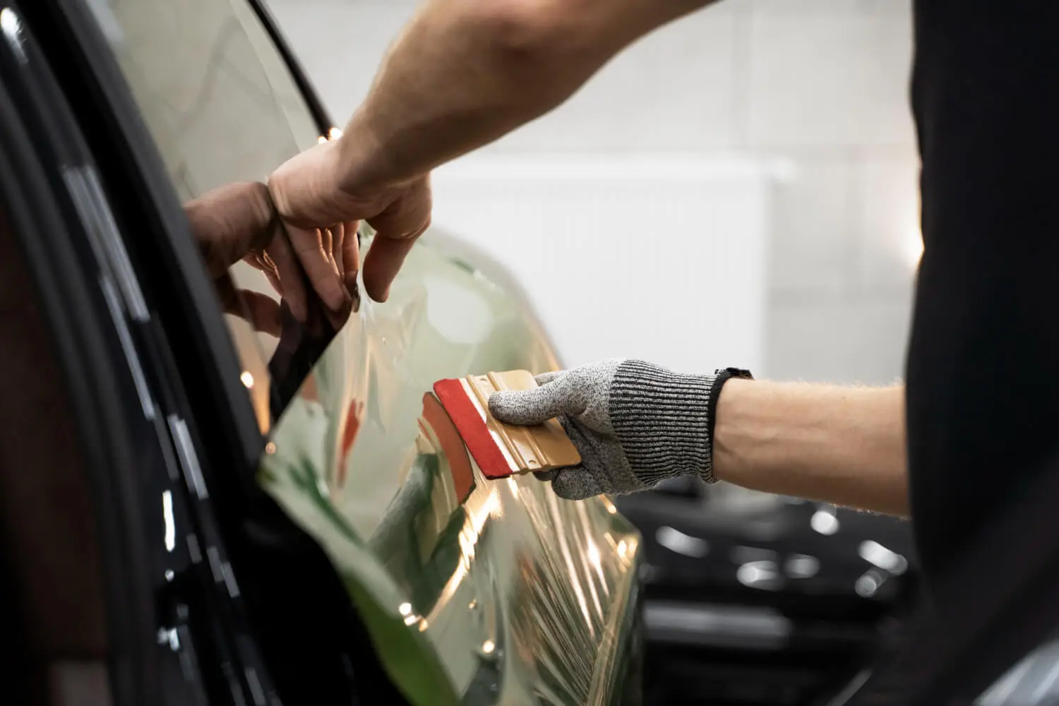 Window Tinting detailing