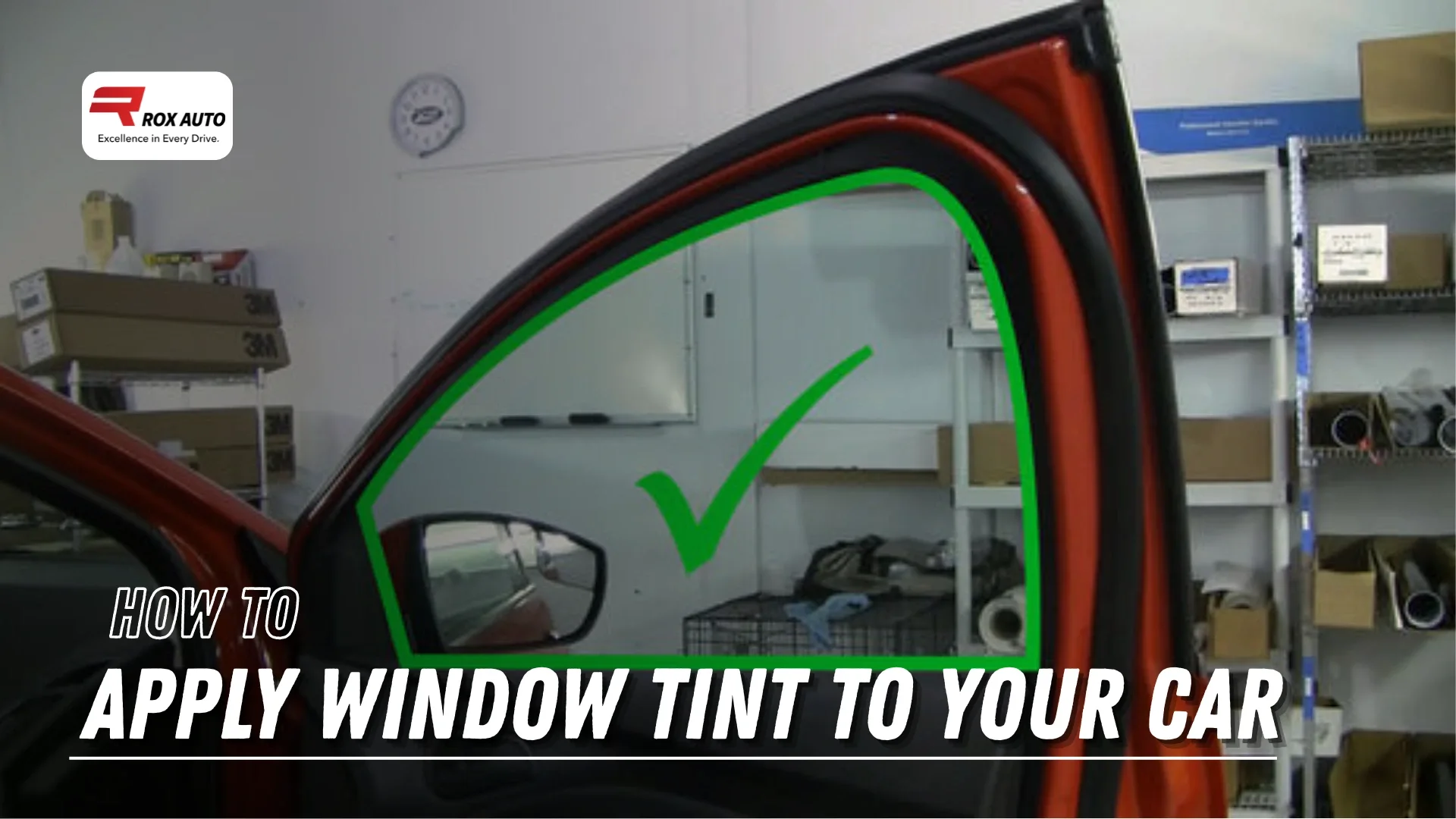 How to Apply Window Tint to Your Car